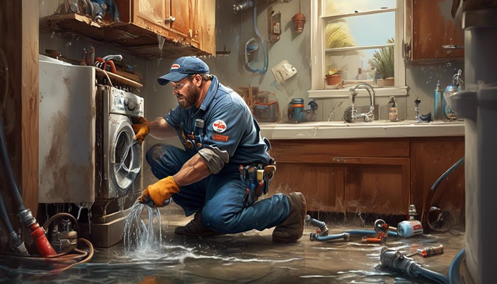 emergency plumbing services offered